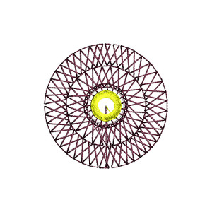 Applique Embroidery Design 19918