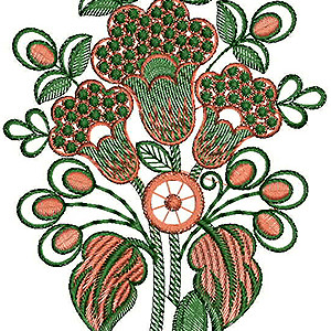 Applique Embroidery Design 19919