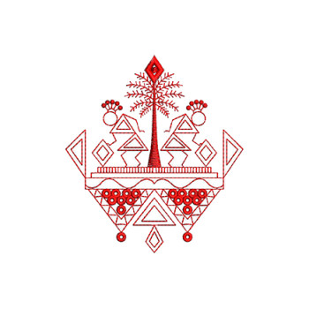 Applique Embroidery Design 19920