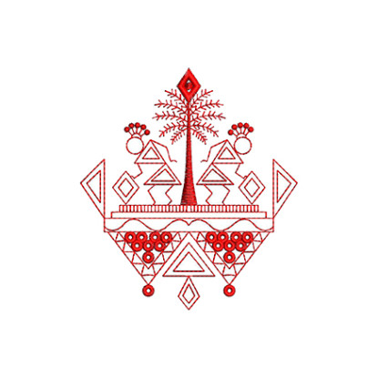 Applique Embroidery Design 19920