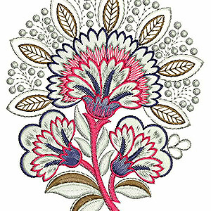 Applique Embroidery Design 19922