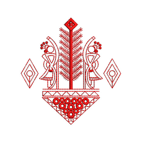 Applique Embroidery Design 19926