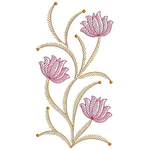 Applique Embroidery Design 19939