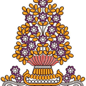 Applique Embroidery Design 19992