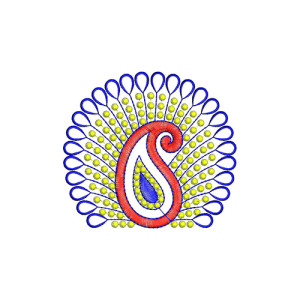 Applique Embroidery Design 19993