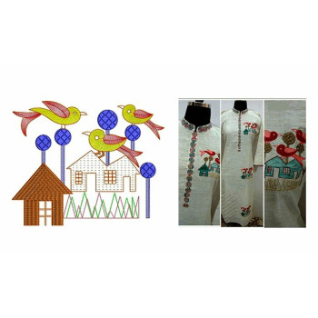 Applique Embroidery Design 20013