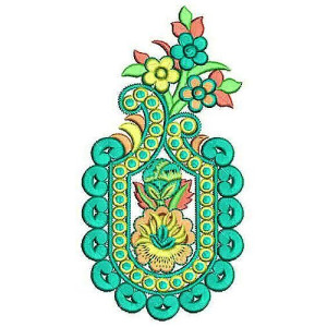 Premium Skater Dress | Applique Embroidery Design