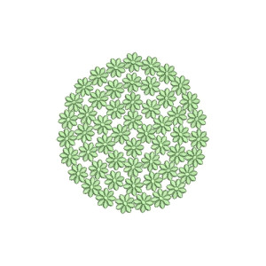 Applique Embroidery Design 20050