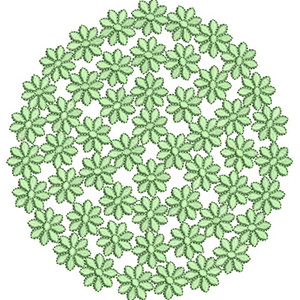 Applique Embroidery Design 20050