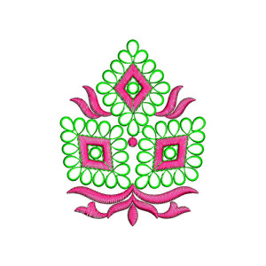 Applique Embroidery Design 20073