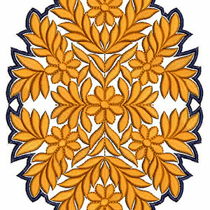 Applique Embroidery Design 20115