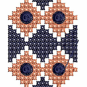 Cross Stitch Applique Embroidery Design 20146