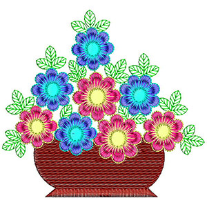 Applique Embroidery Design 20150