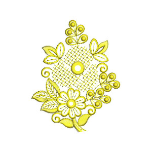 Billowy Applique Embroidery Design 20183