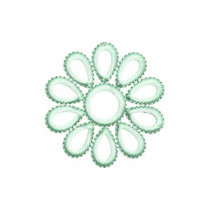 Peony Applique Embroidery Design 20223