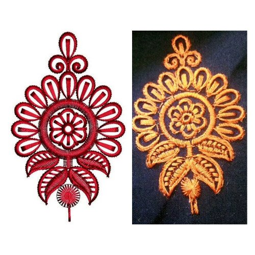 Applique Embroidery Design 20226