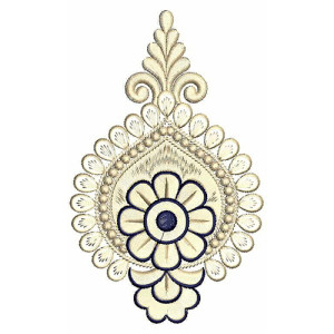 Paillette Wings Applique Embroidery Design 20237