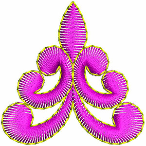 Applique Embroidery Design 20294
