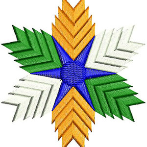 Applique Embroidery Design 20327