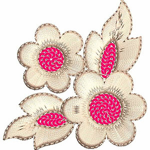 Applique Embroidery Design 20348