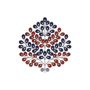 Applique Embroidery Design 20351