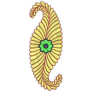 Applique Embroidery Design 20355