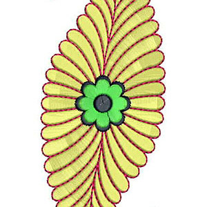 Applique Embroidery Design 20355