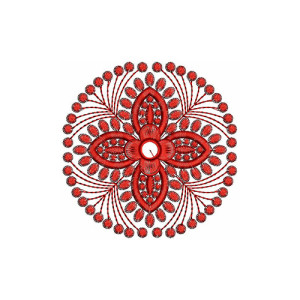 Applique Embroidery Design 20410