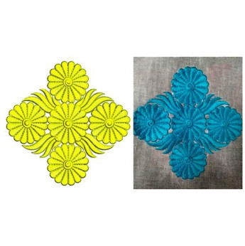 Applique Embroidery Design 20424