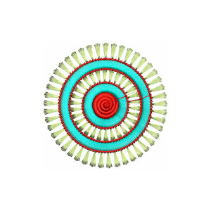 Applique Embroidery Design 20426