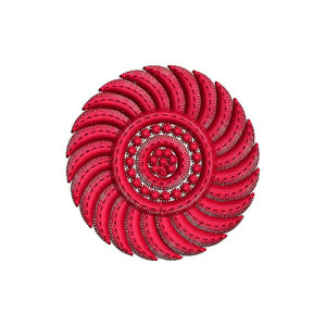 Biohazard Applique Embroidery Design 20449