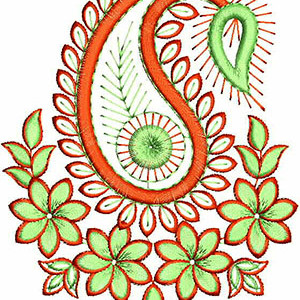 Applique Embroidery Design 20450