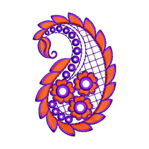 Kleurvolle Patch Embroidery Design 20453