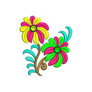 Applique Embroidery Design 20469