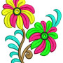 Applique Embroidery Design 20469