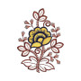 Applique Embroidery Design 20500