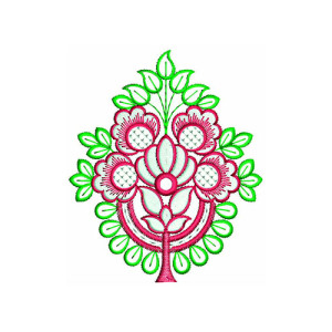 Applique Embroidery Design 20501