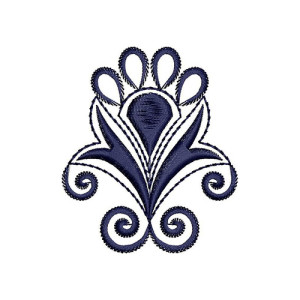Applique Embroidery Design 20503