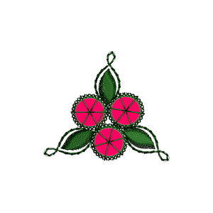 9 mm Sequins Spring Embroidery Design 20609