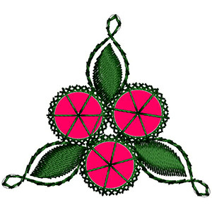 9 mm Sequins Spring Embroidery Design 20609