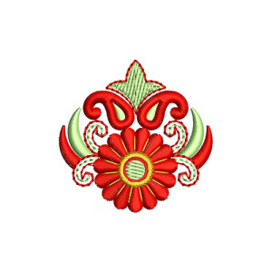 Applique Embroidery Design 20633