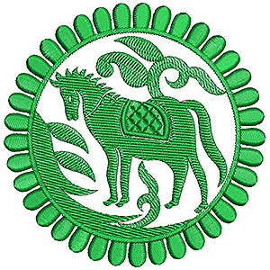 Applique Embroidery Design 20691