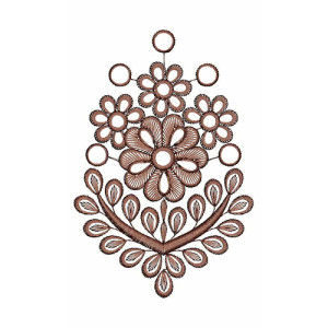 Applique Embroidery Design 20694