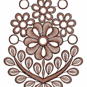 Applique Embroidery Design 20694