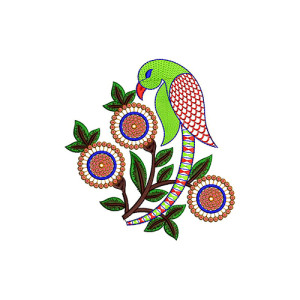 Applique Embroidery Design 20714