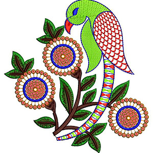 Applique Embroidery Design 20714