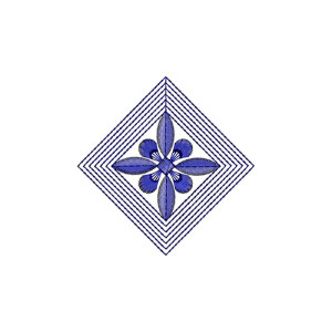 Applique Embroidery Design 20722