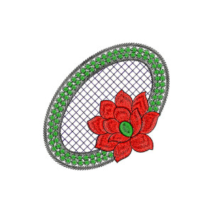 Applique Embroidery Design 20772