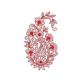 Applique Embroidery Design 20777