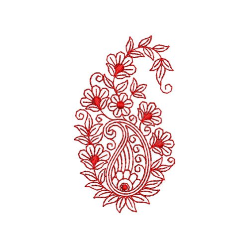 Applique Embroidery Design 20777